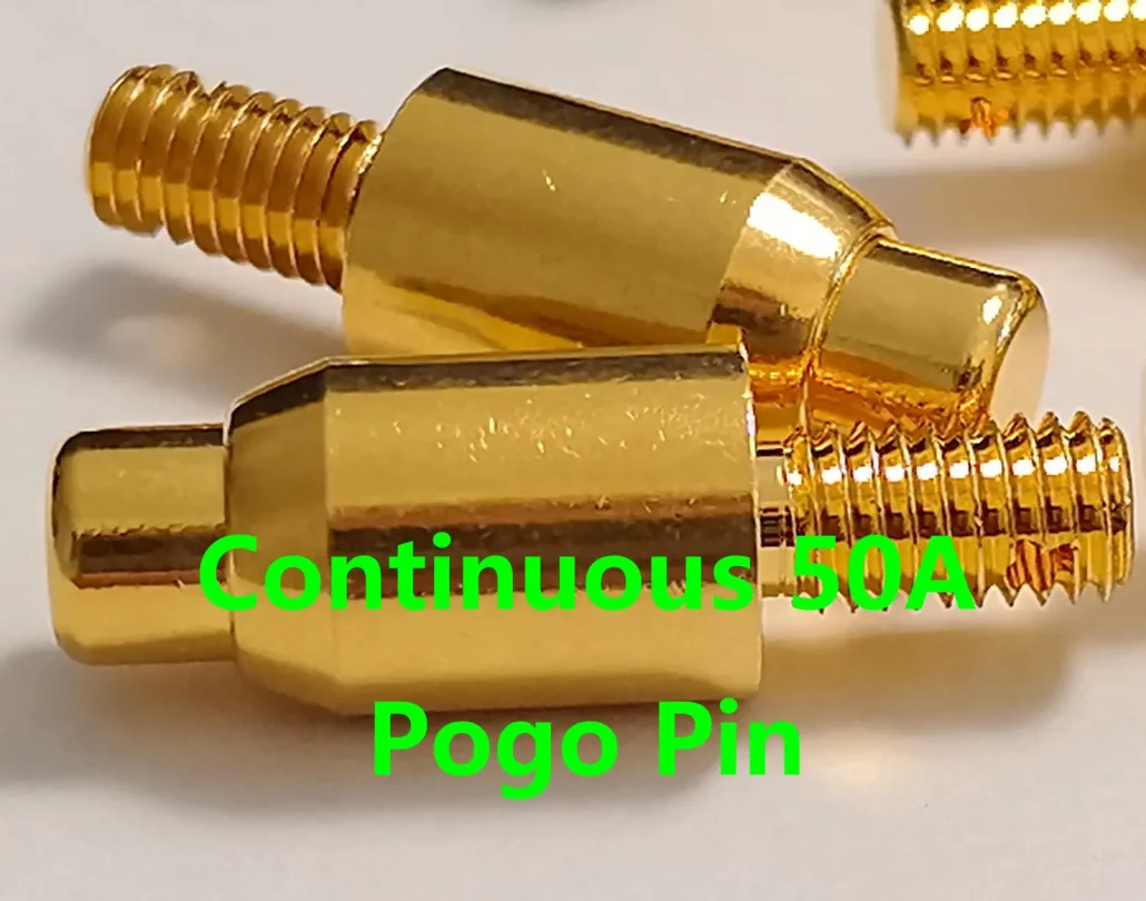 High current pogo pins, Solutions, precision gold-plated pogo pins and spring-loaded connector solutions by pogo pin manufacturer JOHOTY