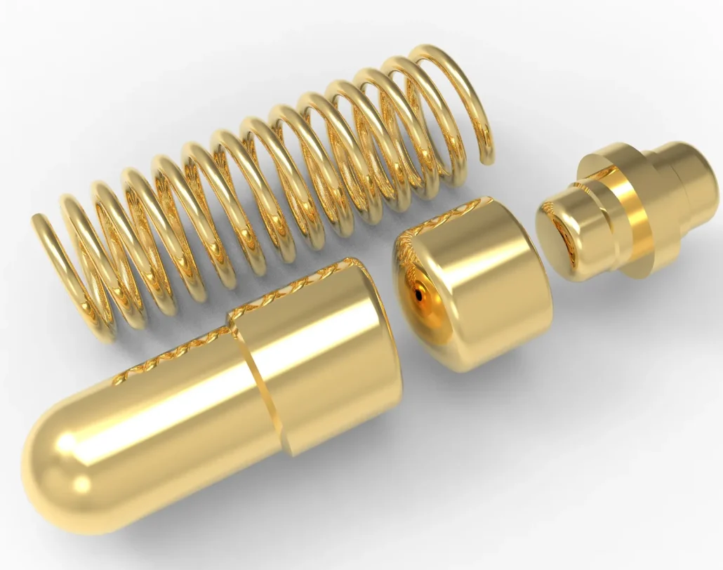 Material & Plating Compatibility Solutions, precision gold-plated pogo pins and spring-loaded connector solutions by pogo pin manufacturer JOHOTY