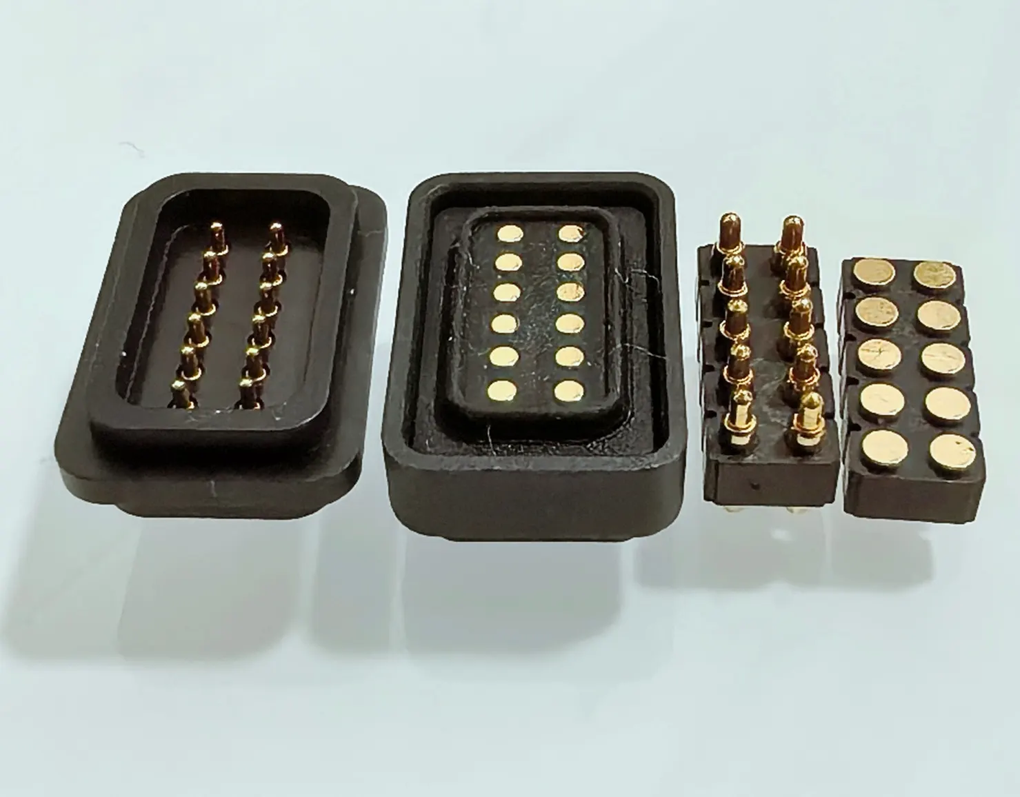 Multi-contact spring loaded pogo pin connector assembly and solutions for reliable electrical connections by pogo pin manufacturer JOHOTY