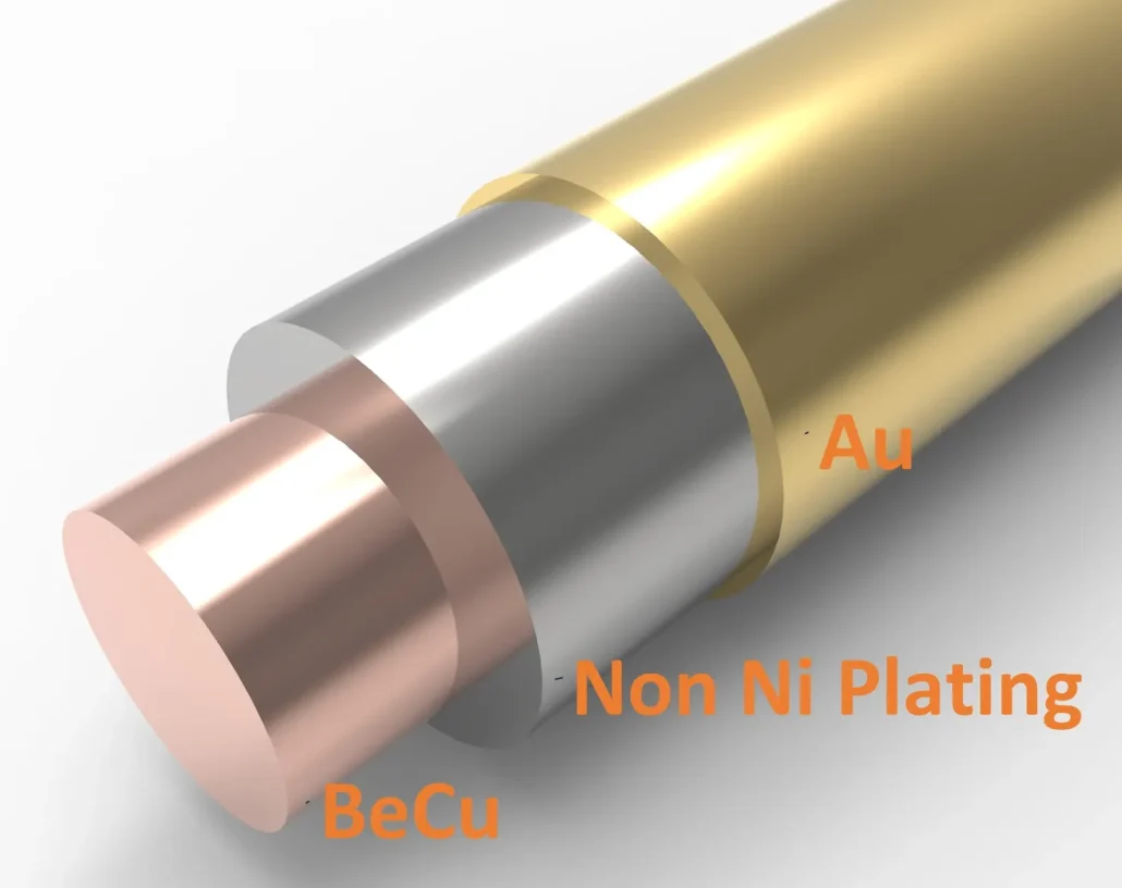 Non-Magnetic Material Solutions, precision gold-plated pogo pins and spring-loaded connector solutions by pogo pin manufacturer JOHOTY