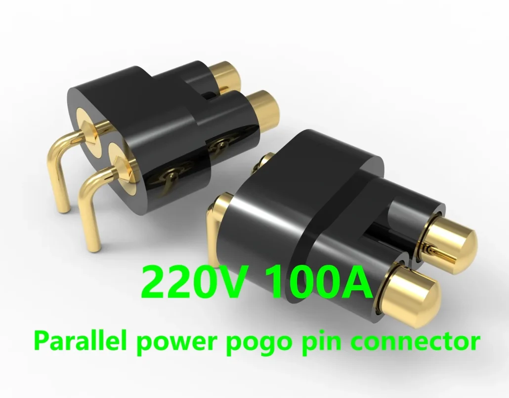 Parallel power pogo pin connector Solutions, precision gold-plated pogo pins and spring-loaded connector solutions by pogo pin manufacturer JOHOTY