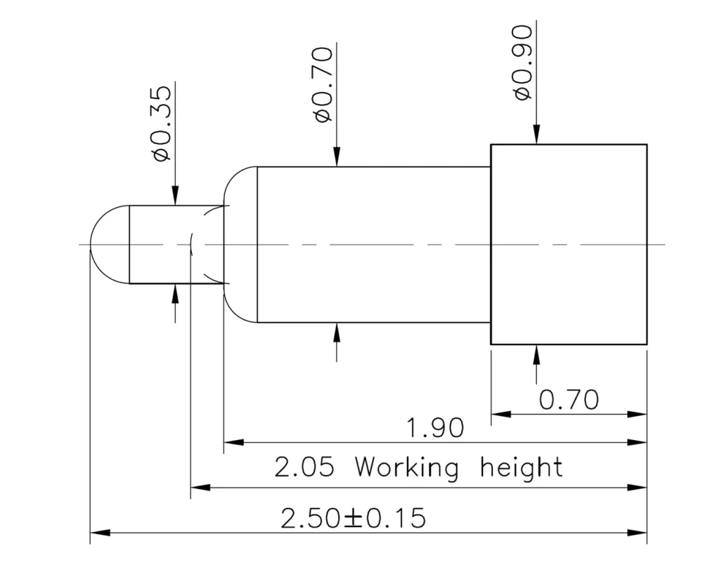 Right-Angle and Side-Contact Solutions, precision gold-plated pogo pins and spring-loaded connector solutions by pogo pin manufacturer JOHOTY