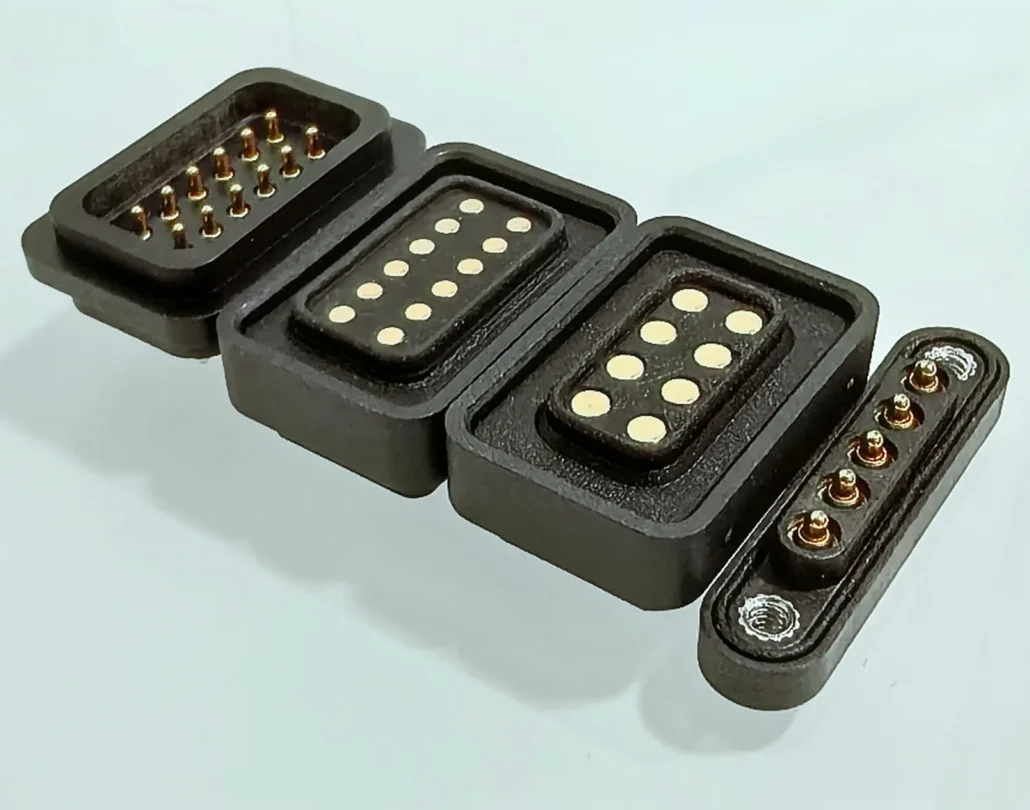 Sealed Connector Housing and Interface Solutions, precision gold-plated pogo pins and spring-loaded connector solutions by pogo pin manufacturer JOHOTY