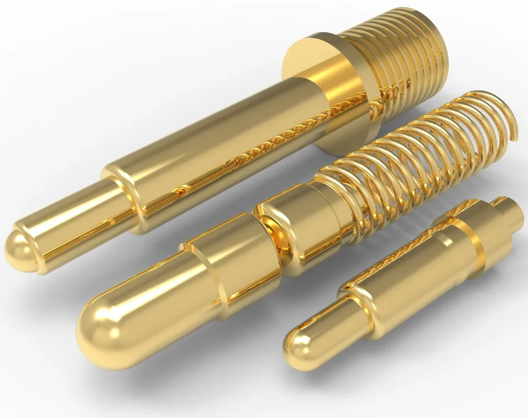 Spring & Contact Alloy Engineering Solutions, precision gold-plated pogo pins and spring-loaded connector solutions by pogo pin manufacturer JOHOTY